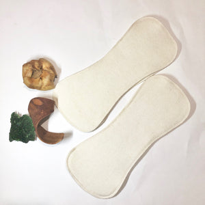Diaper - Flax Linen Fitted w/ Insert Set